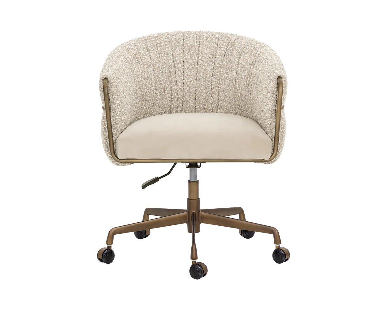 Olma Office Chair - Meg Taupe / Santa Cruz Oatmeal - Central Designs
