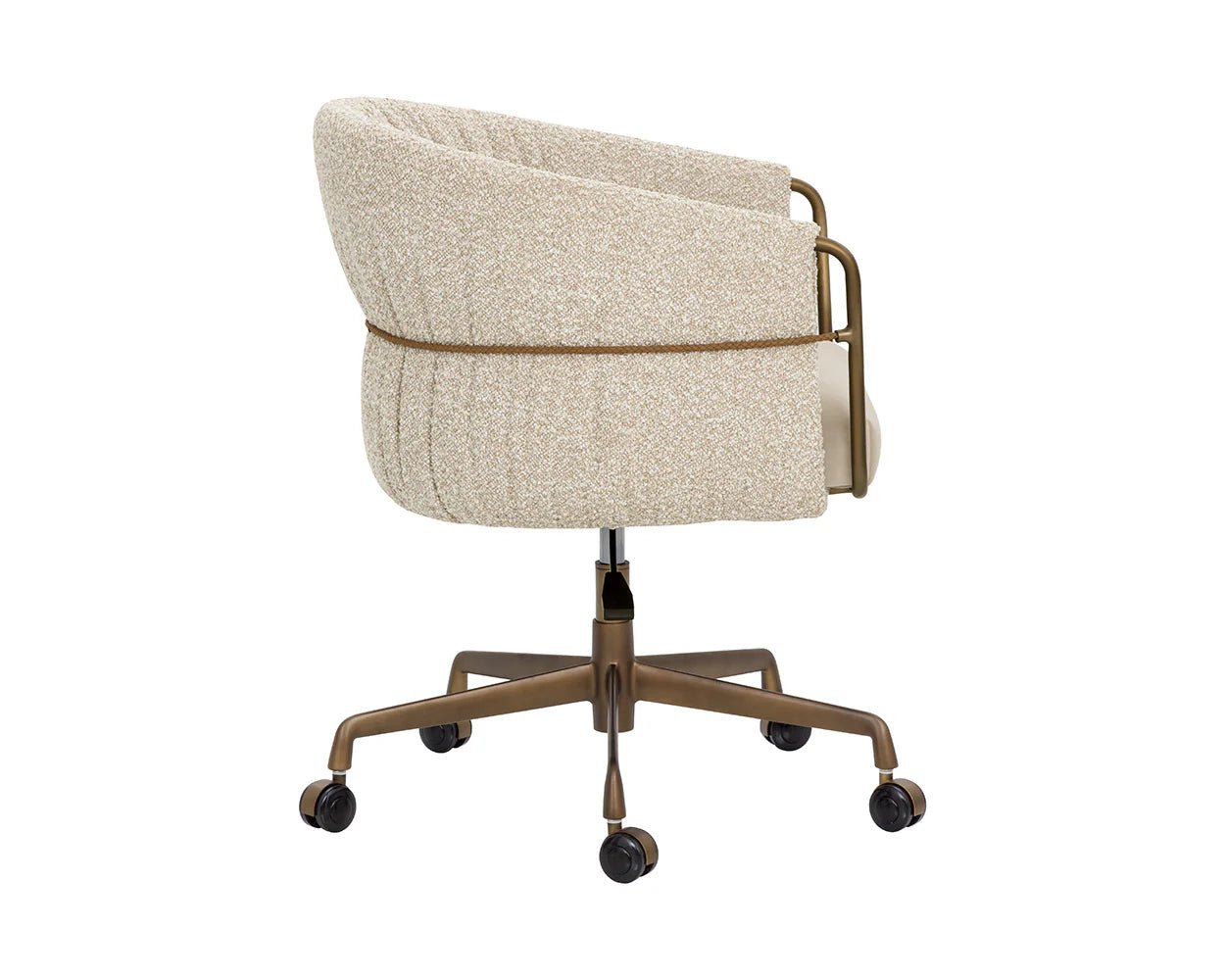Olma Office Chair - Meg Taupe / Santa Cruz Oatmeal - Central Designs