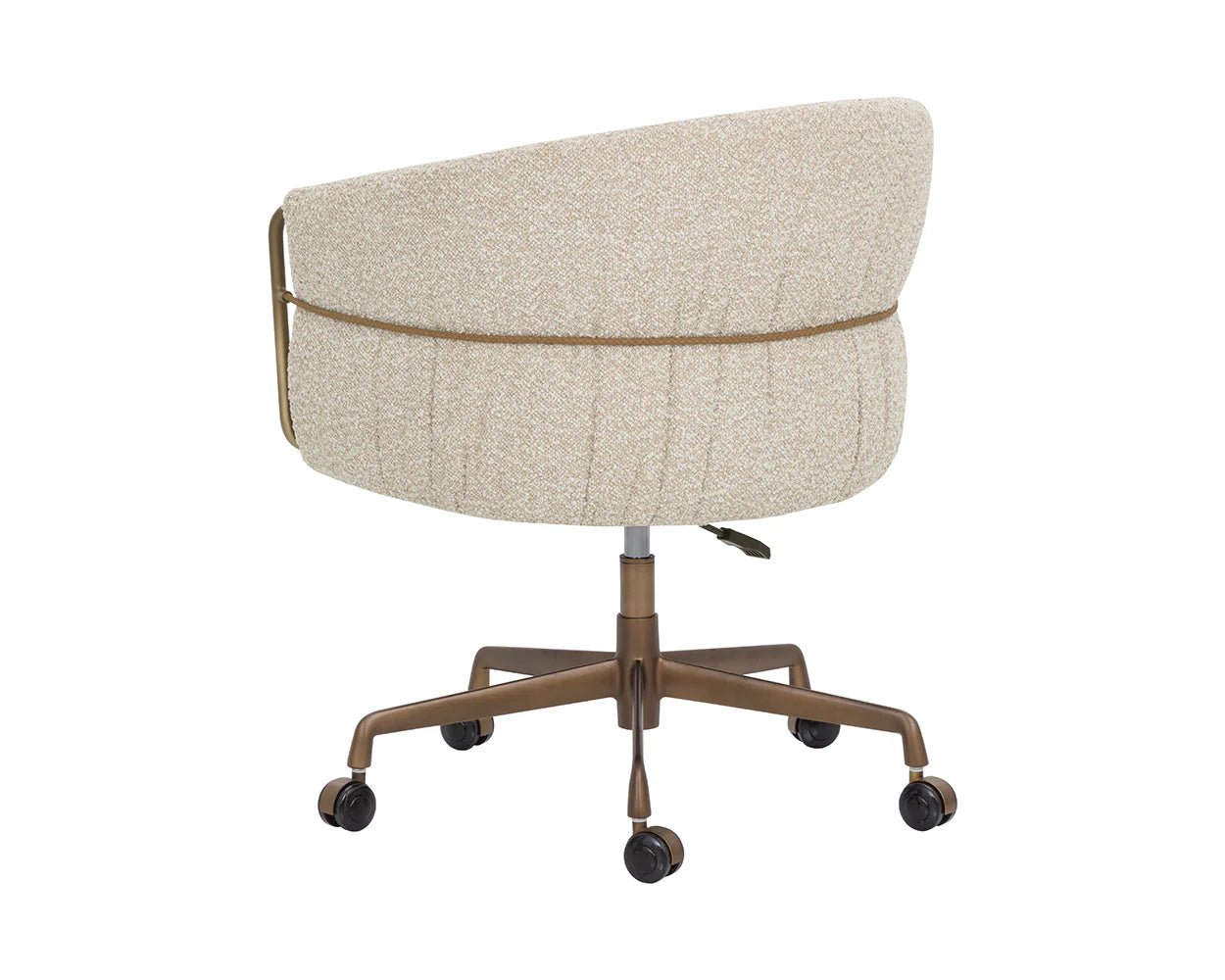 Olma Office Chair - Meg Taupe / Santa Cruz Oatmeal - Central Designs