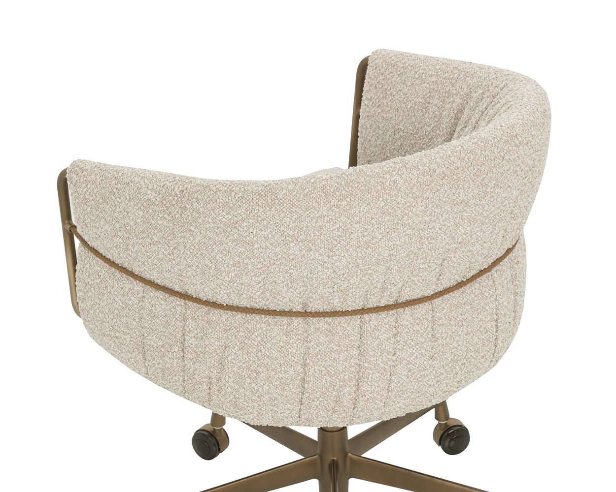 Olma Office Chair - Meg Taupe / Santa Cruz Oatmeal - Central Designs