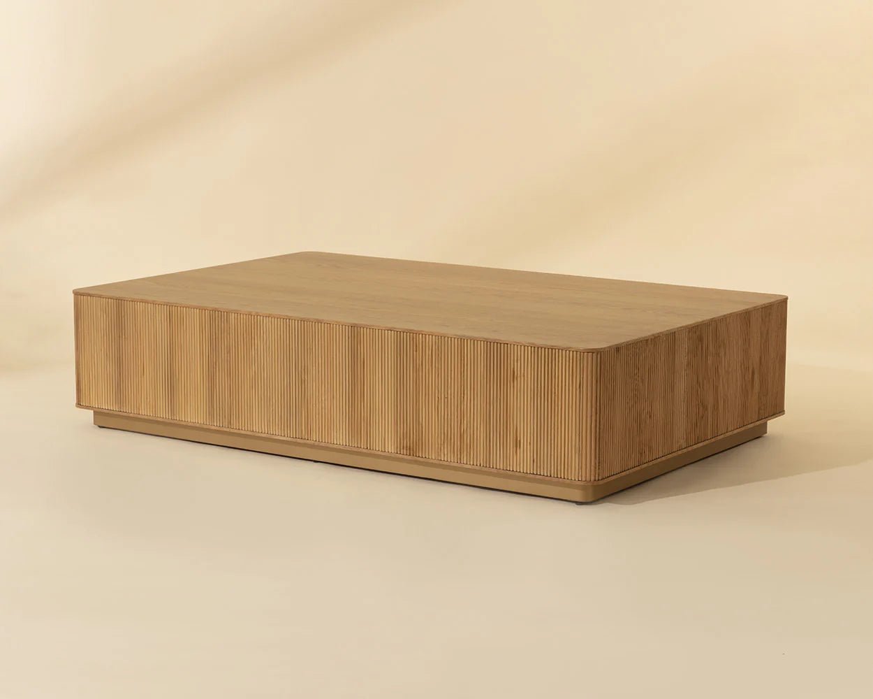 Kalla Coffee Table - Rectangular - Rustic Oak - Central Designs
