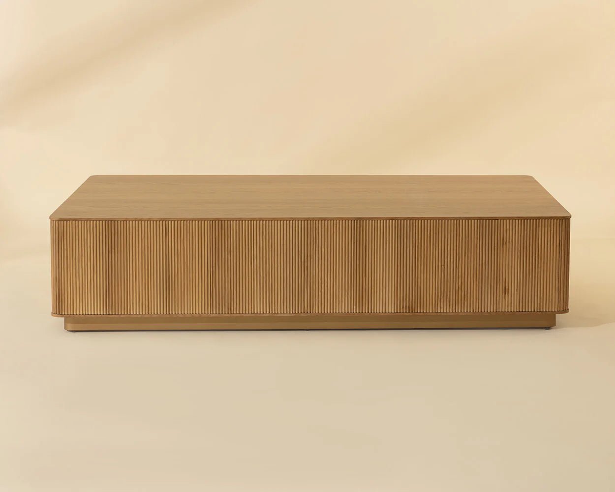 Kalla Coffee Table - Rectangular - Rustic Oak - Central Designs
