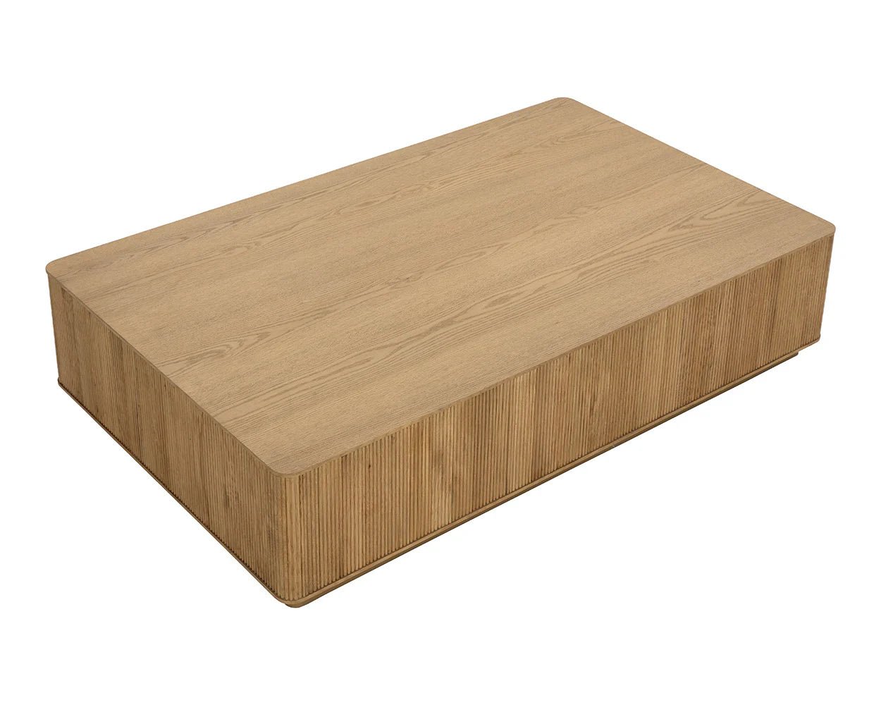 Kalla Coffee Table - Rectangular - Rustic Oak - Central Designs