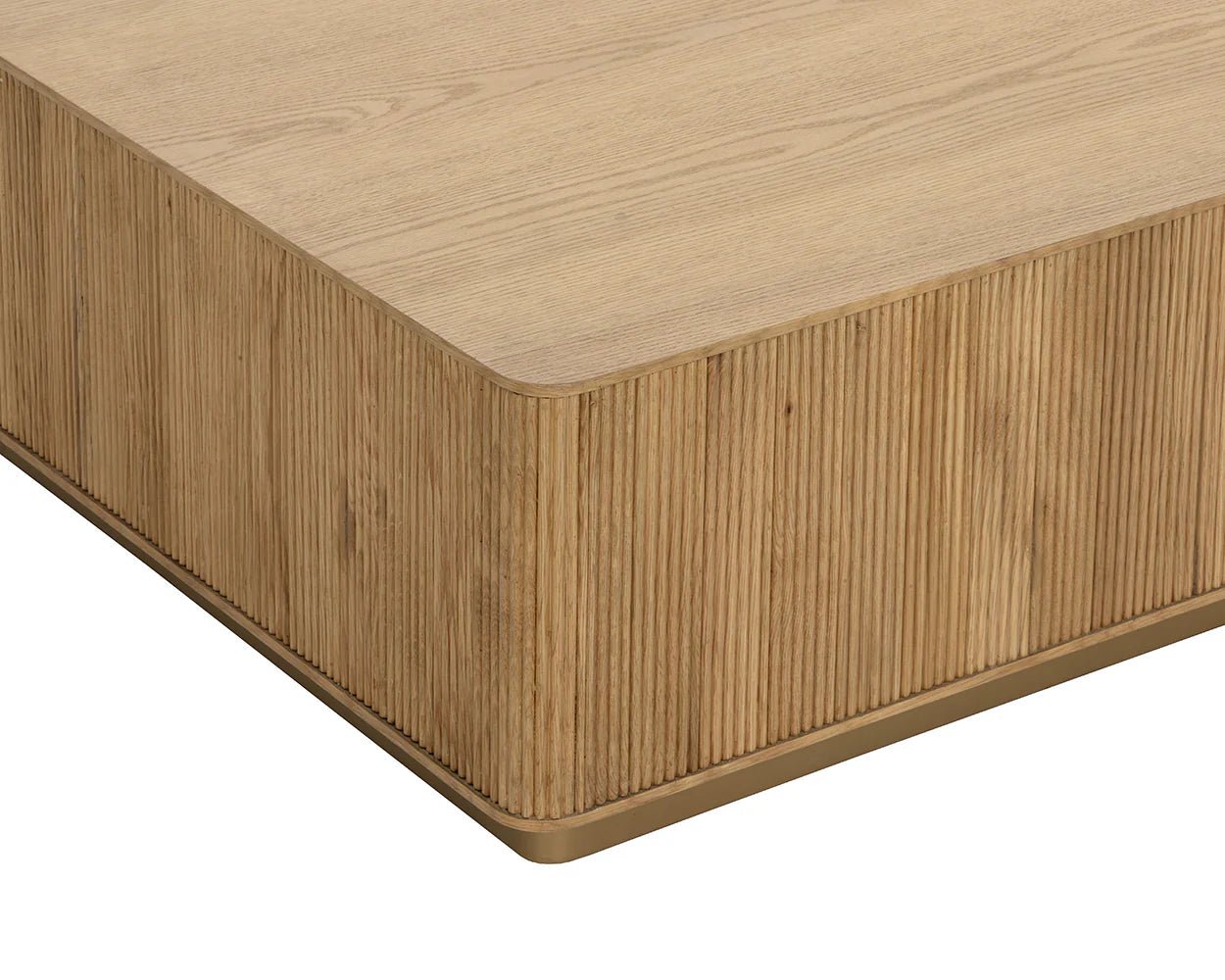 Kalla Coffee Table - Rectangular - Rustic Oak - Central Designs