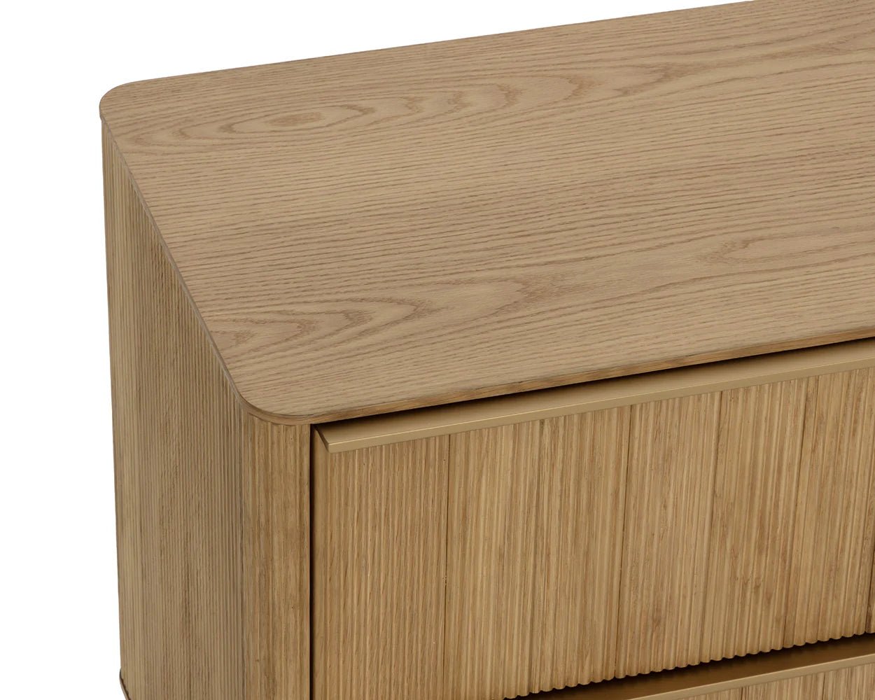 Kalla Nightstand - Large - Rustic Oak - Central Designs