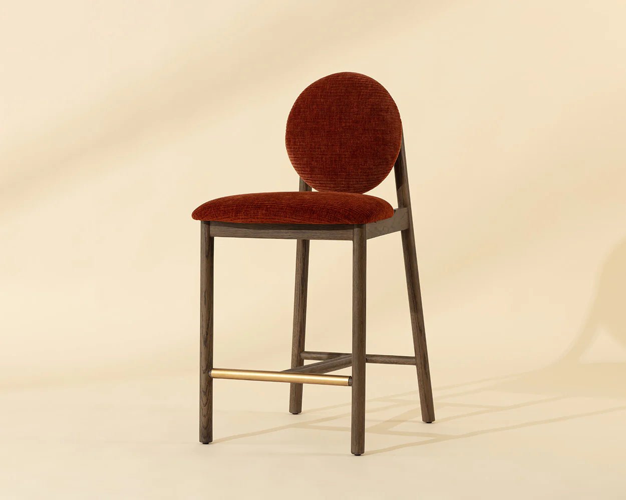 Orabell Counter Stool - Opera Spice - Central Designs