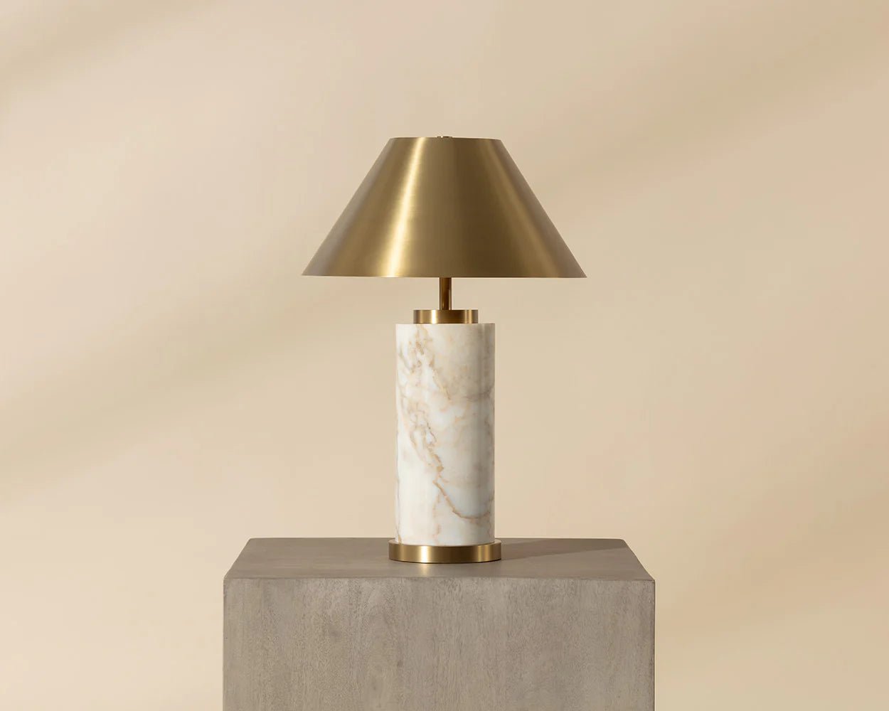 Cilla Table Lamp - Gold - Central Designs