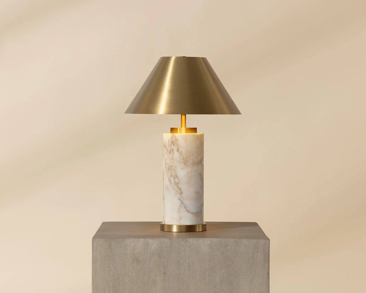 Cilla Table Lamp - Gold - Central Designs
