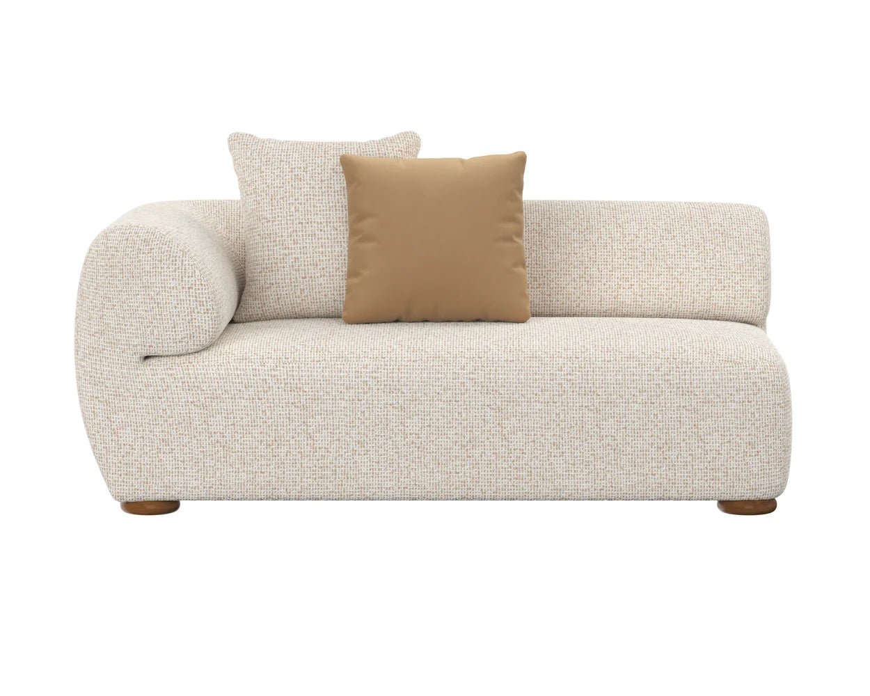 Henriette Modular Sofa - Laf - Noah Ecru / Kona Camel - Central Designs