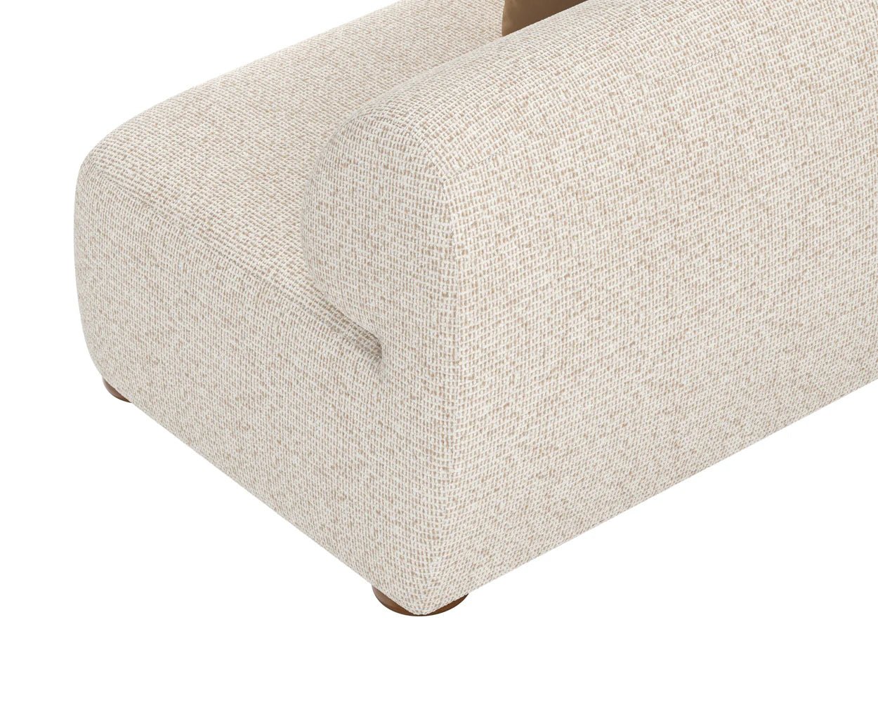 Henriette Modular Sofa - Laf - Noah Ecru / Kona Camel - Central Designs