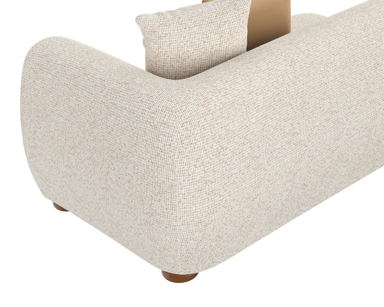 Henriette Modular Sofa - Raf - Noah Ecru / Kona Camel - Central Designs