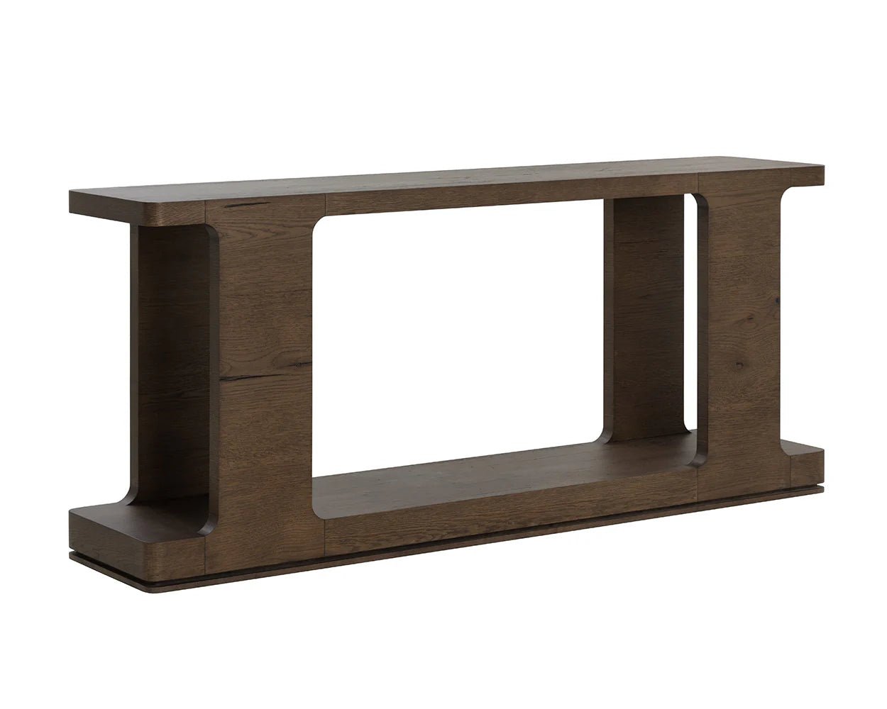 Hercules Console Table - Aged Brown - Central Designs