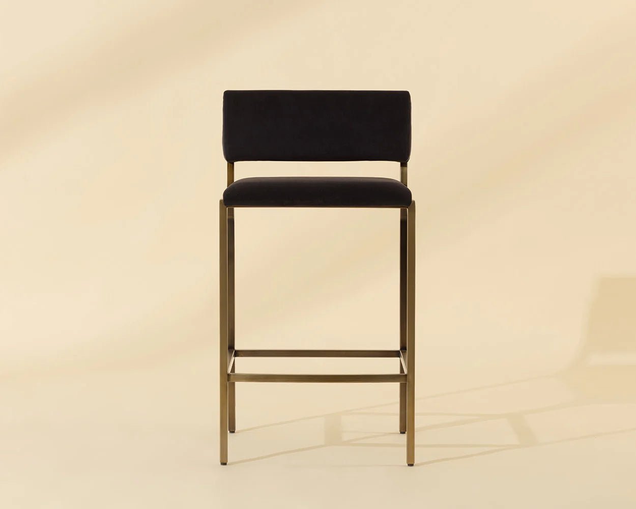 Mori Counter Stool - Abbington Black - Central Designs