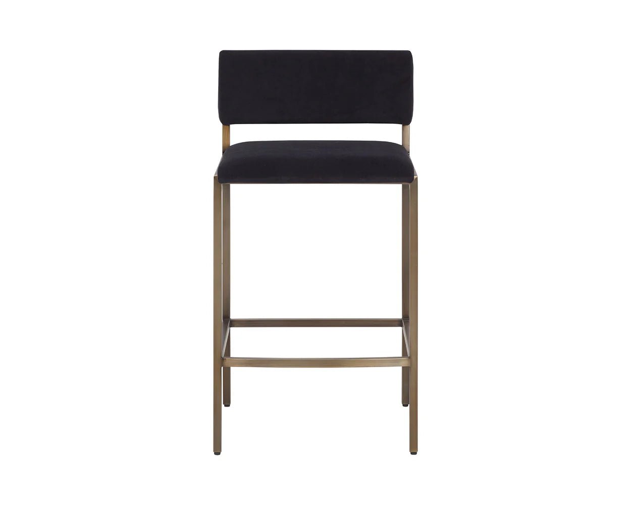 Mori Counter Stool - Abbington Black - Central Designs