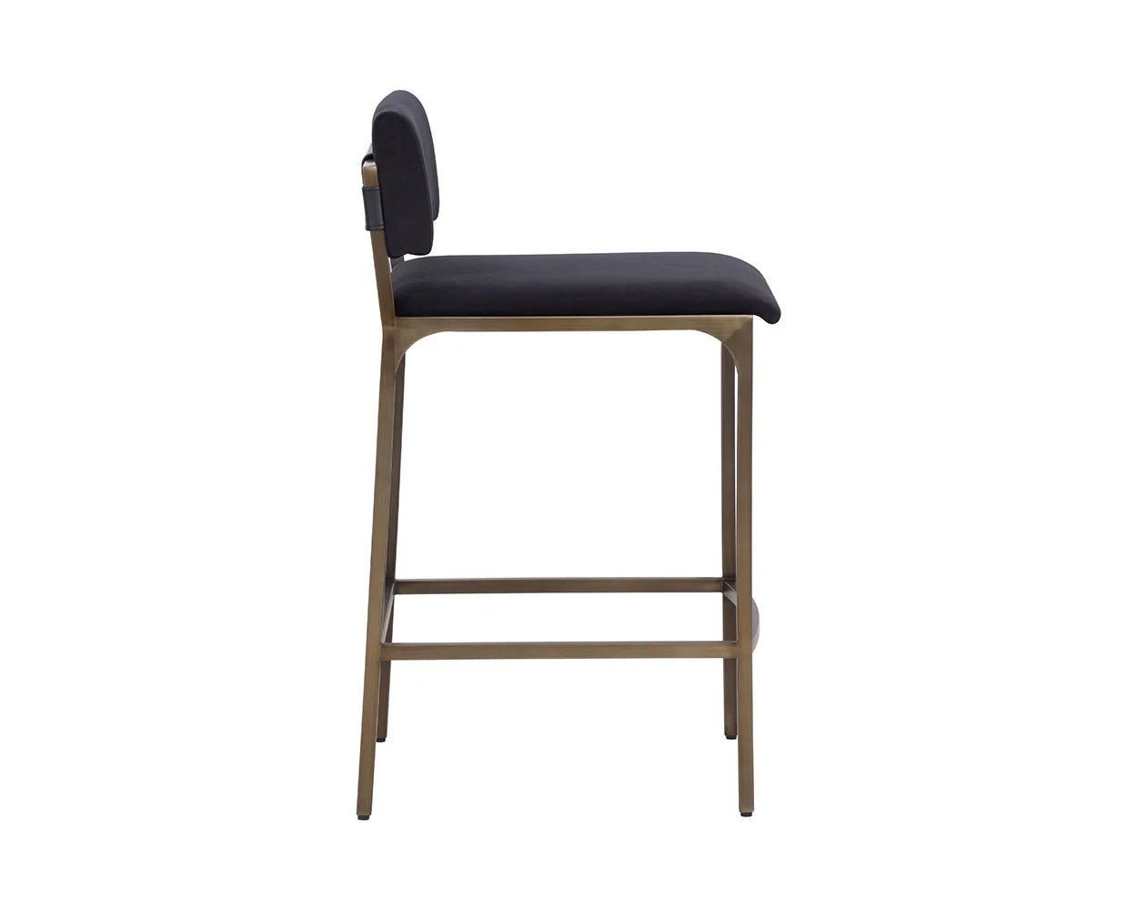 Mori Counter Stool - Abbington Black - Central Designs