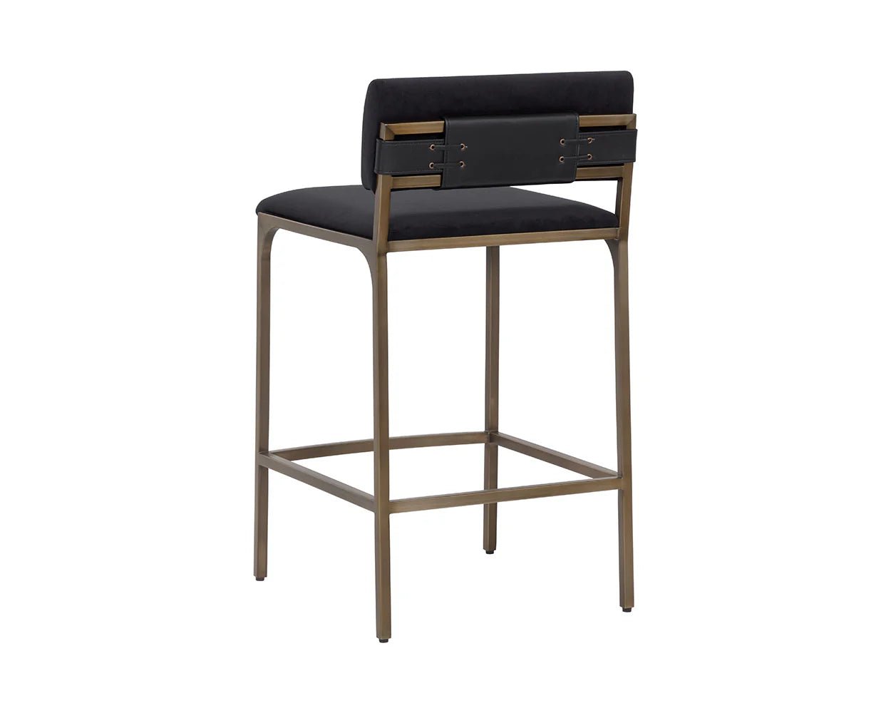 Mori Counter Stool - Abbington Black - Central Designs