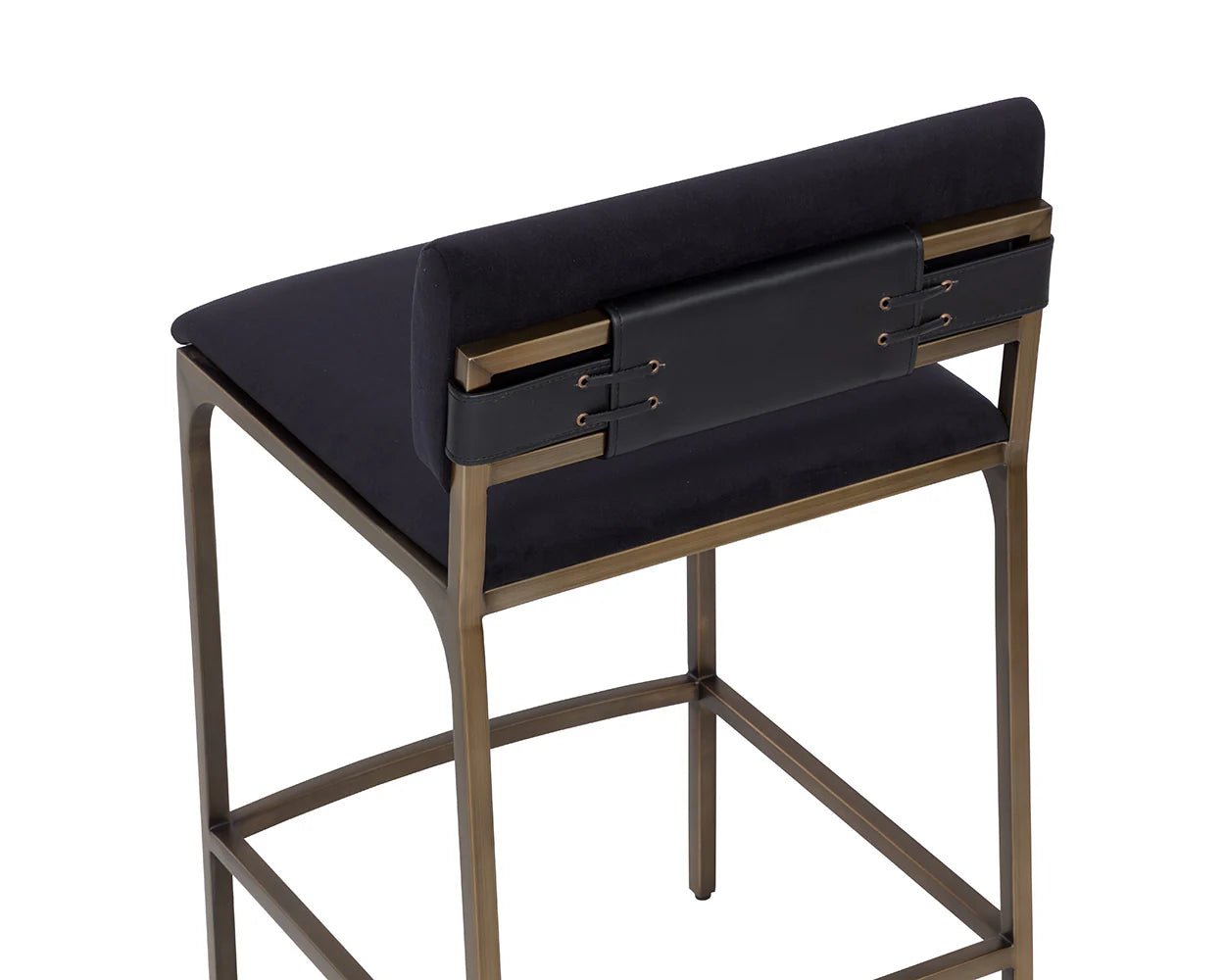 Mori Counter Stool - Abbington Black - Central Designs