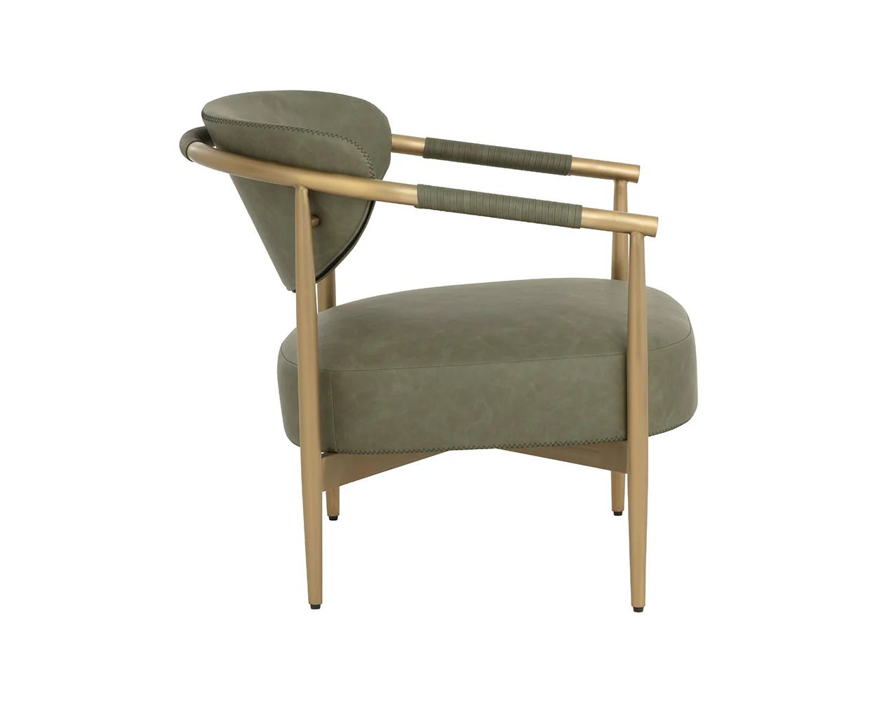 Heloise Lounge Chair - Ivanhoe Pine - Central Designs
