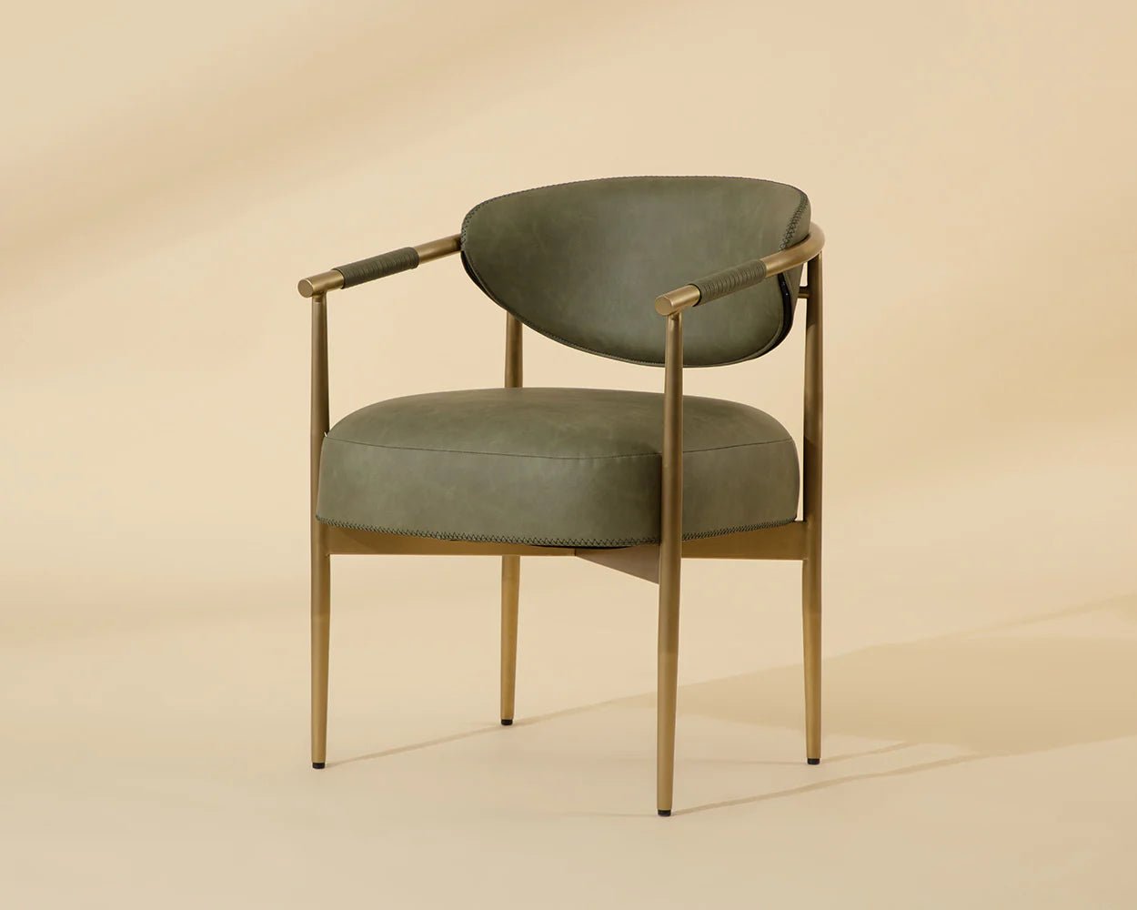 Heloise Dining Armchair - Ivanhoe Pine - Central Designs