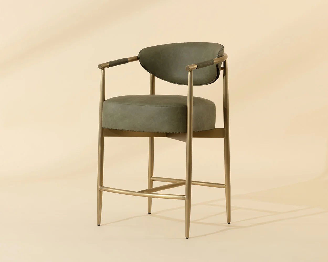 Heloise Counter Stool - Ivanhoe Pine - Central Designs