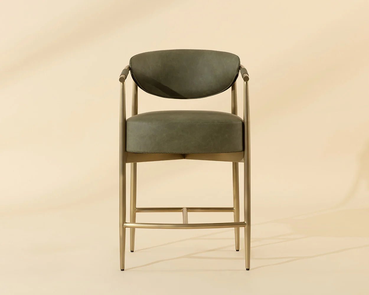 Heloise Counter Stool - Ivanhoe Pine - Central Designs