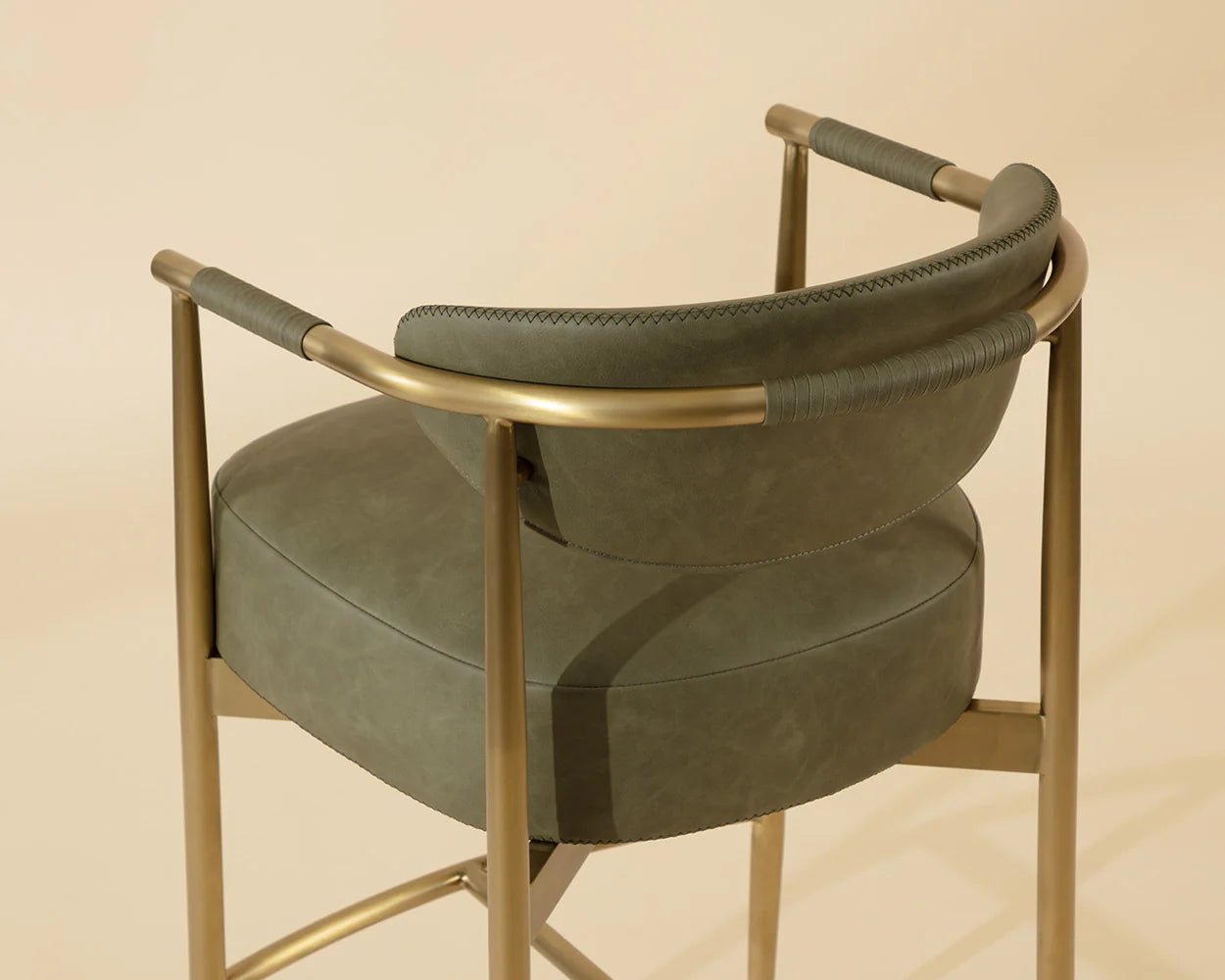 Heloise Counter Stool - Ivanhoe Pine - Central Designs
