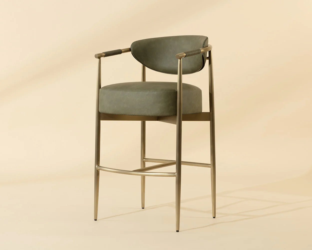 Heloise Bar Stool - Ivanhoe Pine - Central Designs