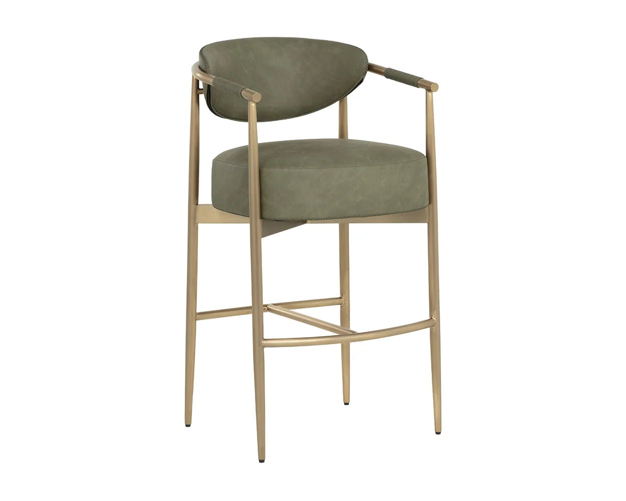 Heloise Bar Stool - Ivanhoe Pine - Central Designs