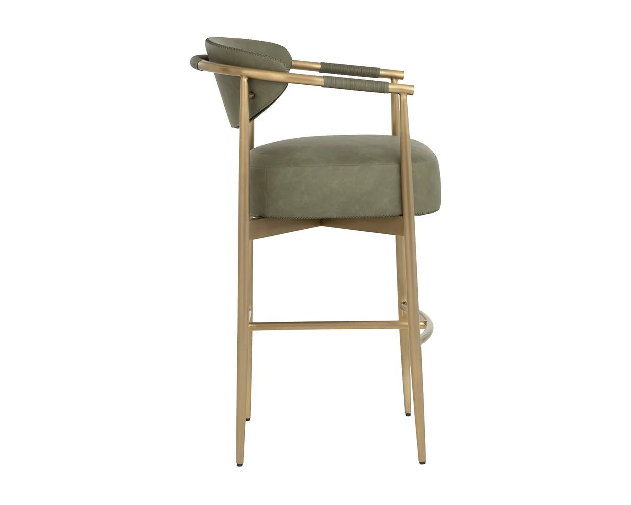 Heloise Bar Stool - Ivanhoe Pine - Central Designs