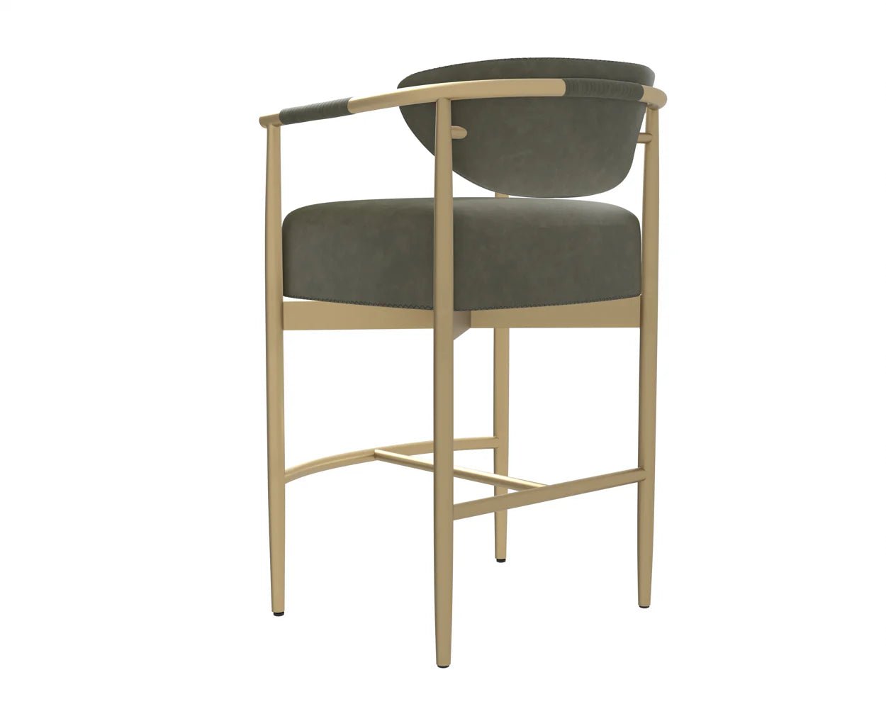 Heloise Bar Stool - Ivanhoe Pine - Central Designs