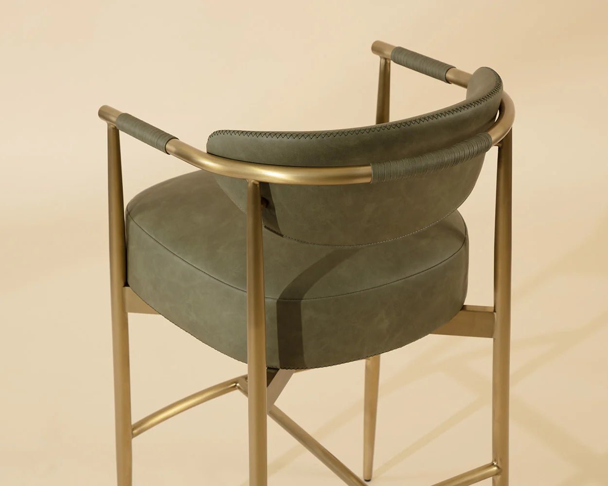Heloise Bar Stool - Ivanhoe Pine - Central Designs