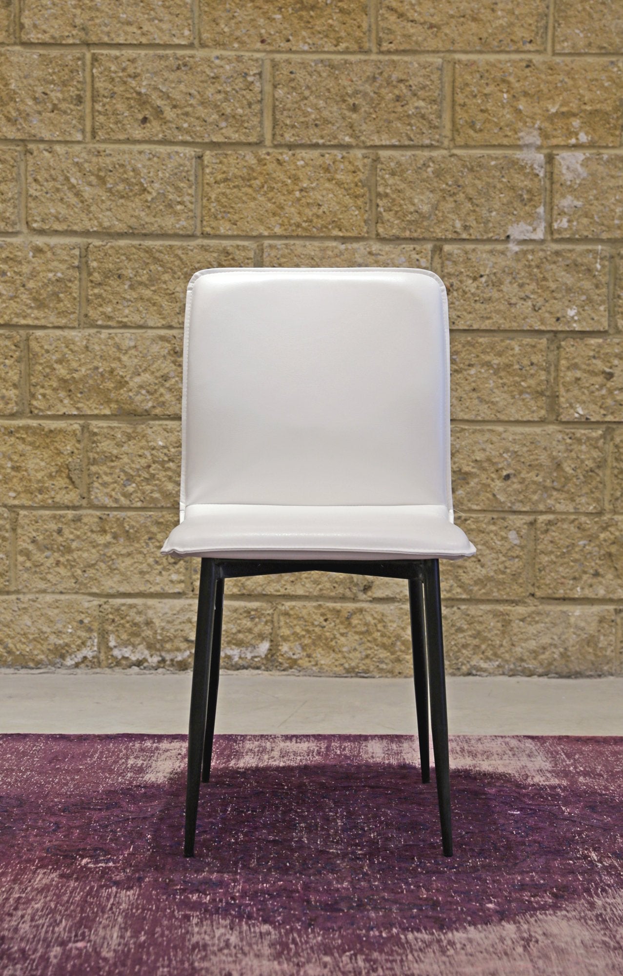 Luca Dining Chair - Fox White - Central Designs