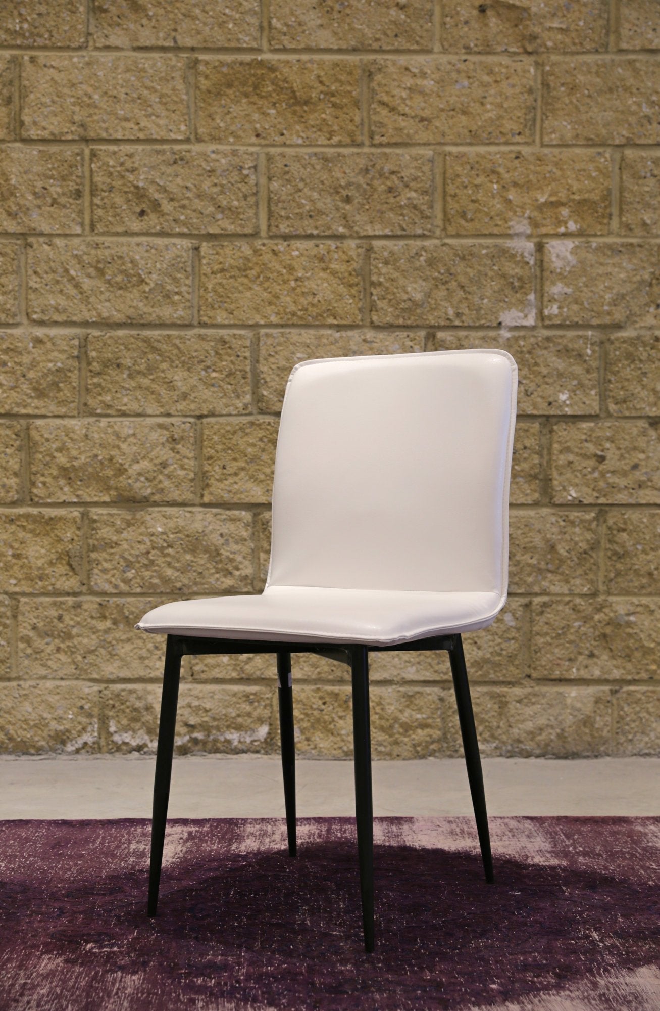 Luca Dining Chair - Fox White - Central Designs