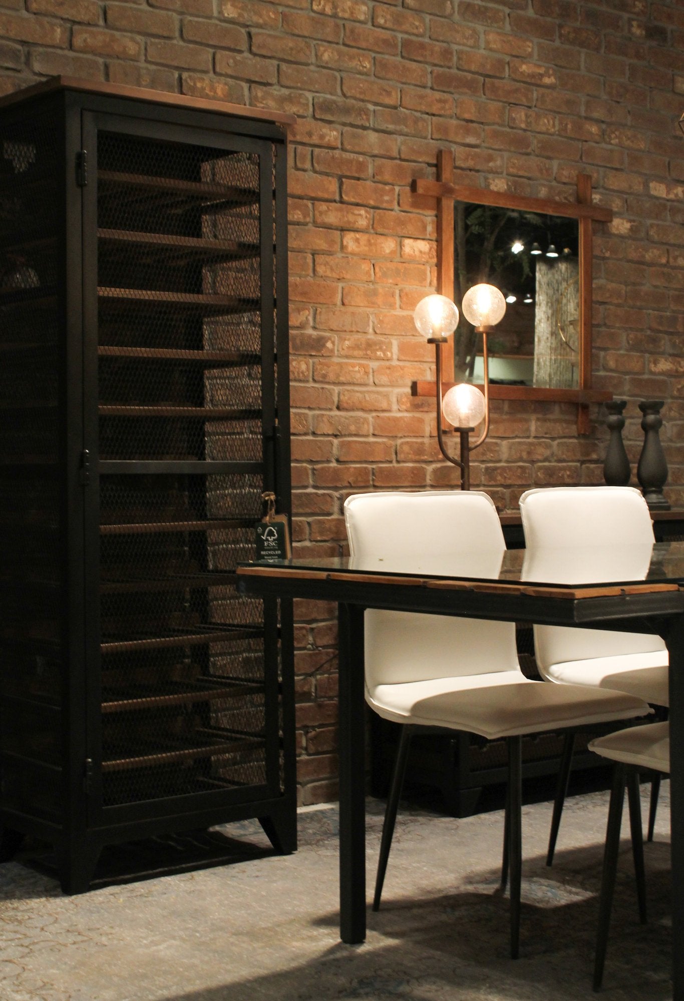 Luca Dining Chair - Fox White - Central Designs
