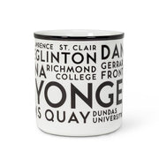 Toronto Streets Mug - 4"H(14oz) - Central Designs