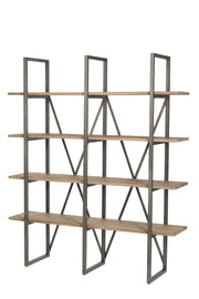 Kenya Large Cain Rack - Salvaged Grey - Central Designs