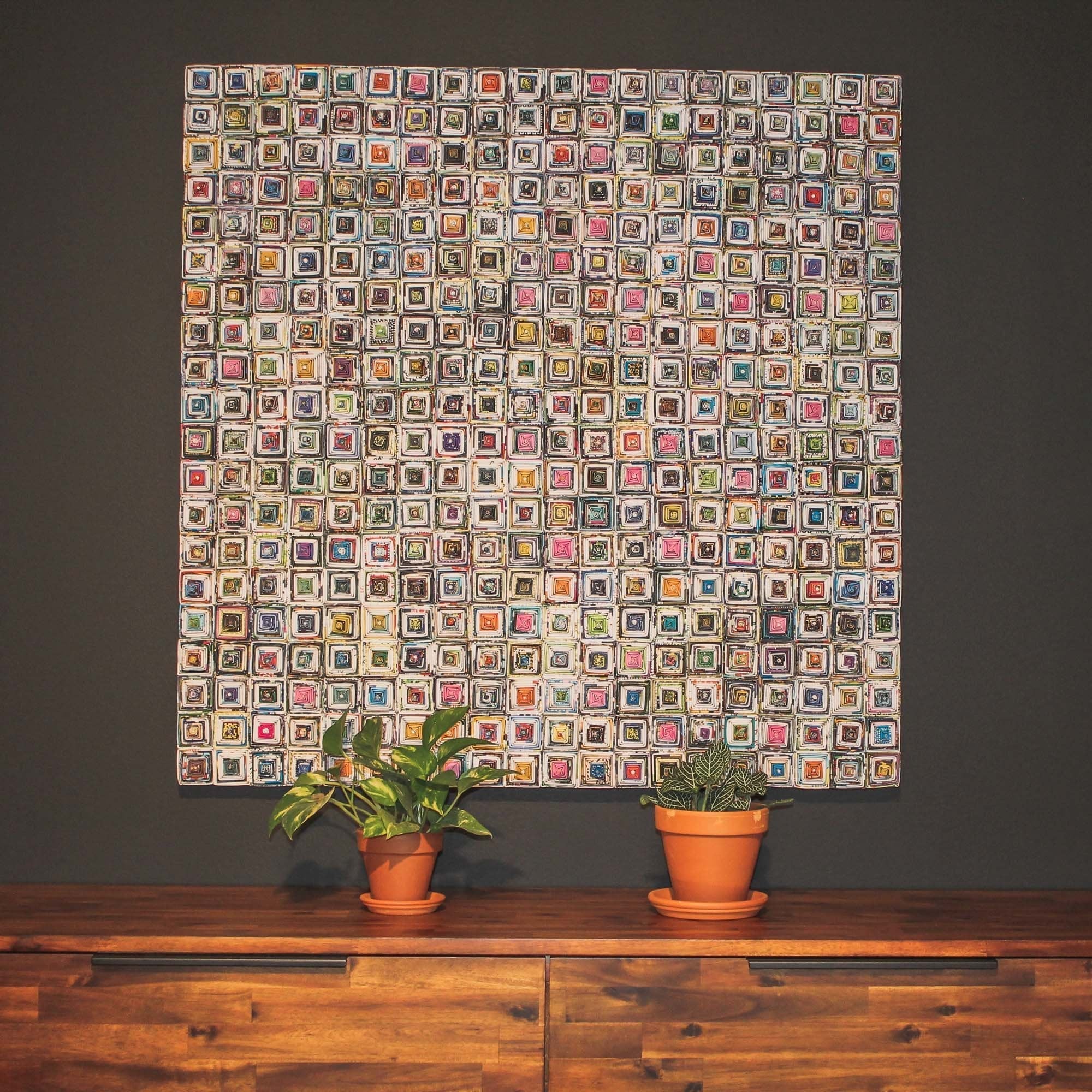 D - Bodhi Wall Deco - Kaleidoscope 40" - Central Designs