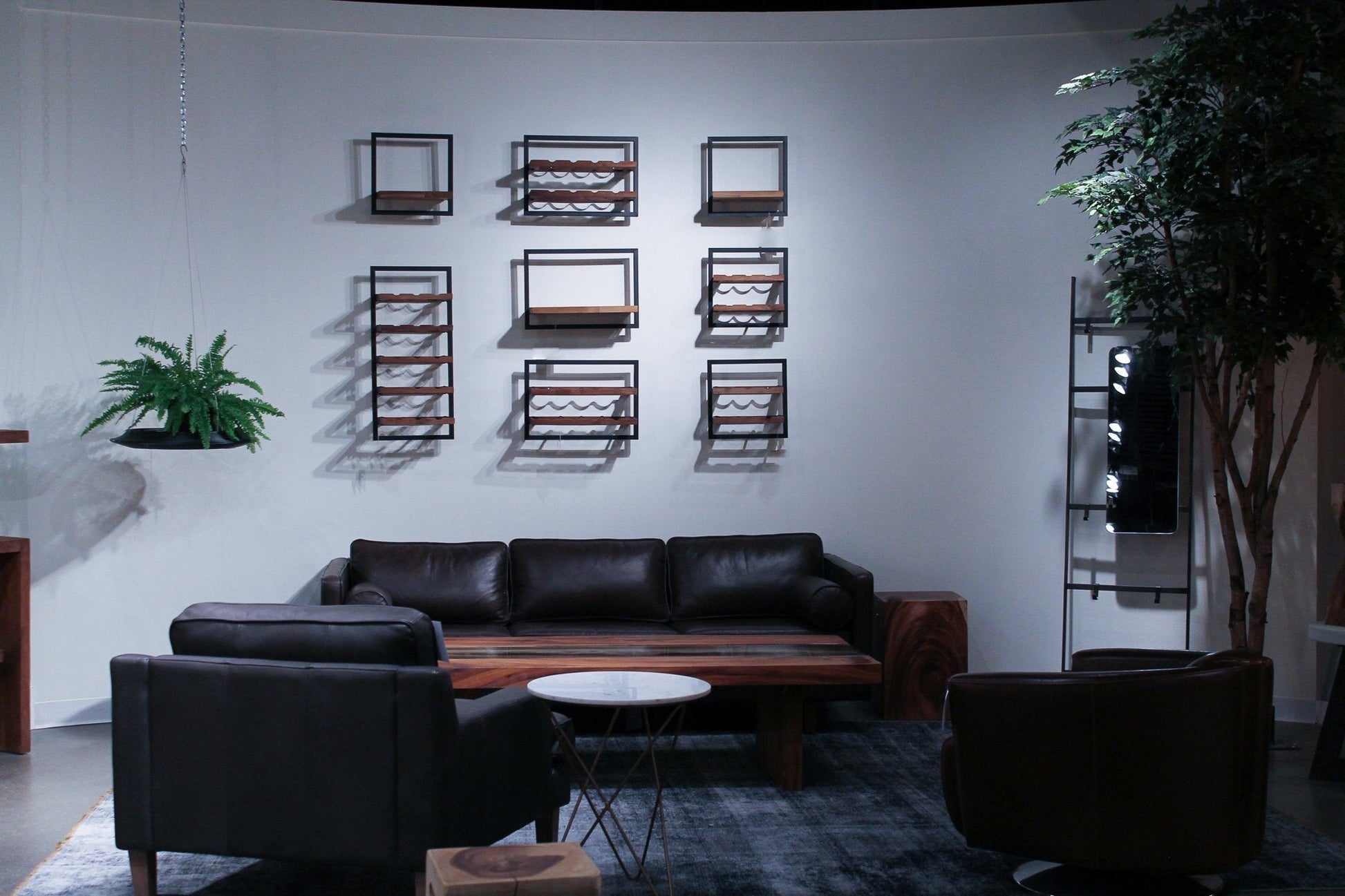 D - Bodhi Metal Frame Wall Box - Natural, Type B (1/box) - Central Designs