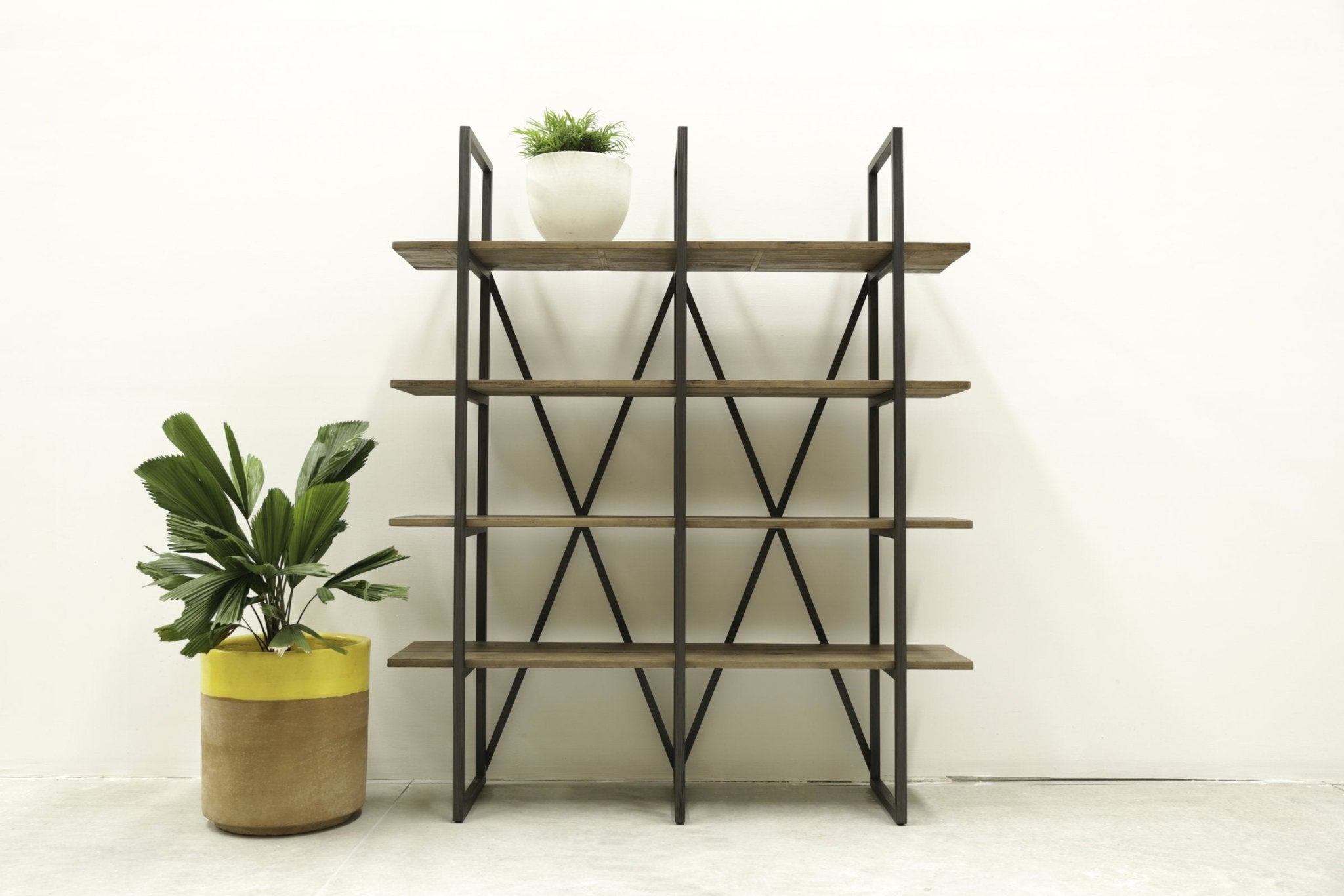 Kenya Large Cain Rack - Salvaged Grey - Central Designs