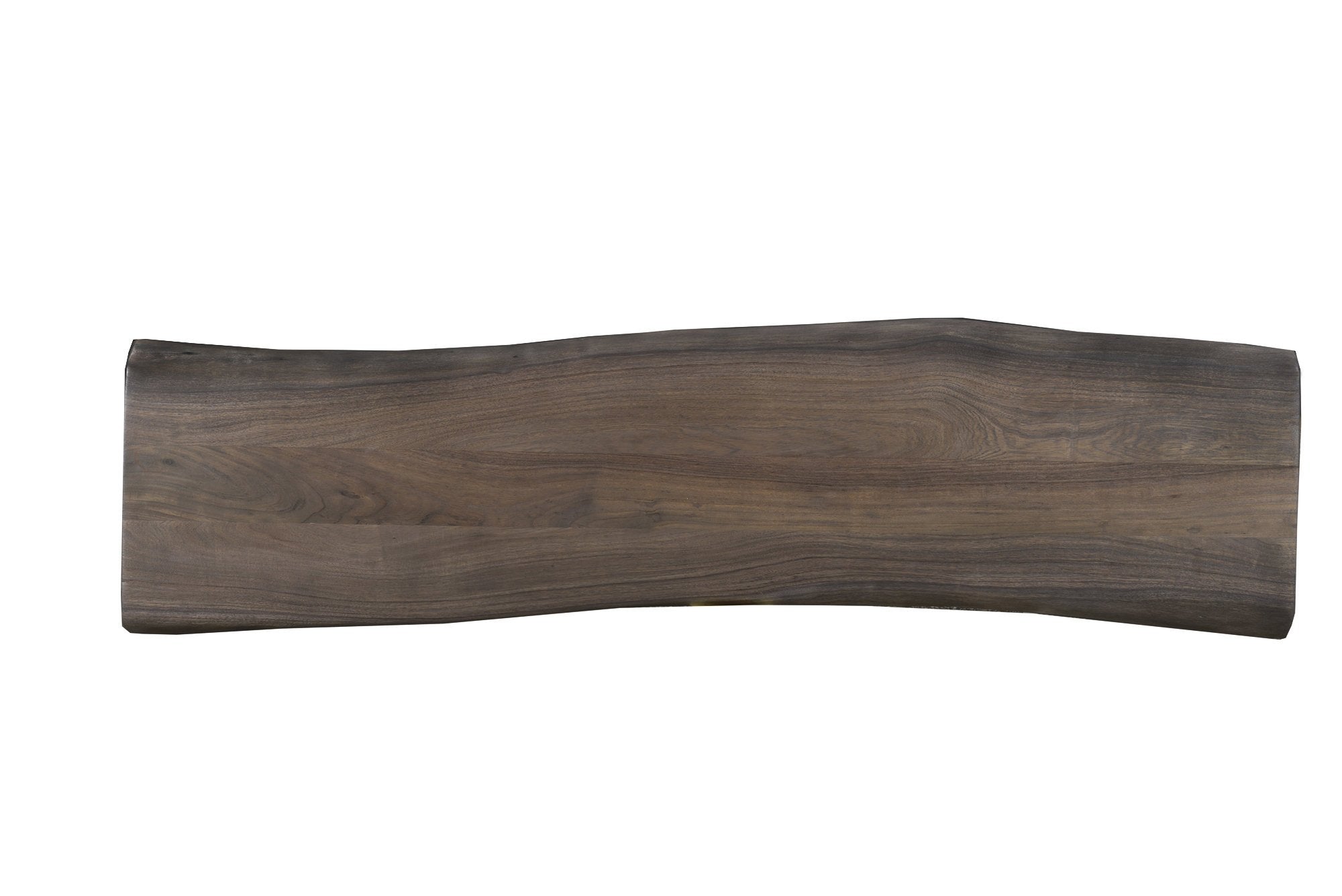 TAJ Dining Bench - Vinegar Matte Top/ U Tube Metal Base - Central Designs