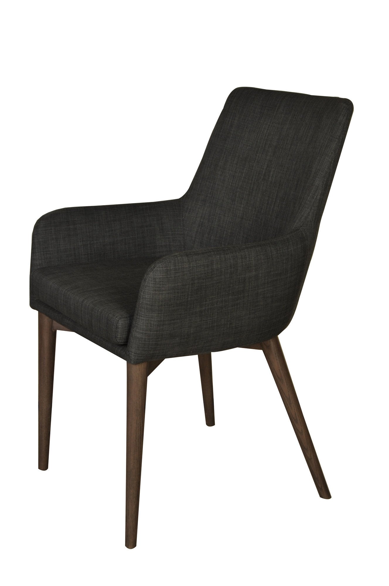 Fritz Arm Dining Chair – Dark Grey