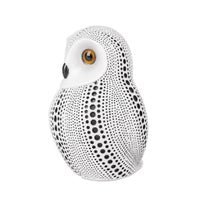 Debossed Dotted Owl - White - Central Designs