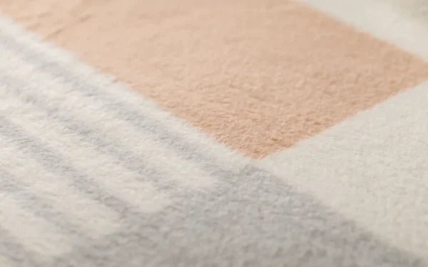 Savona Lines & Rectangles Throw in Cork - Central Designs