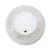 Globe Crackle Glass 6 Inch LED Decor Light - Central Designs