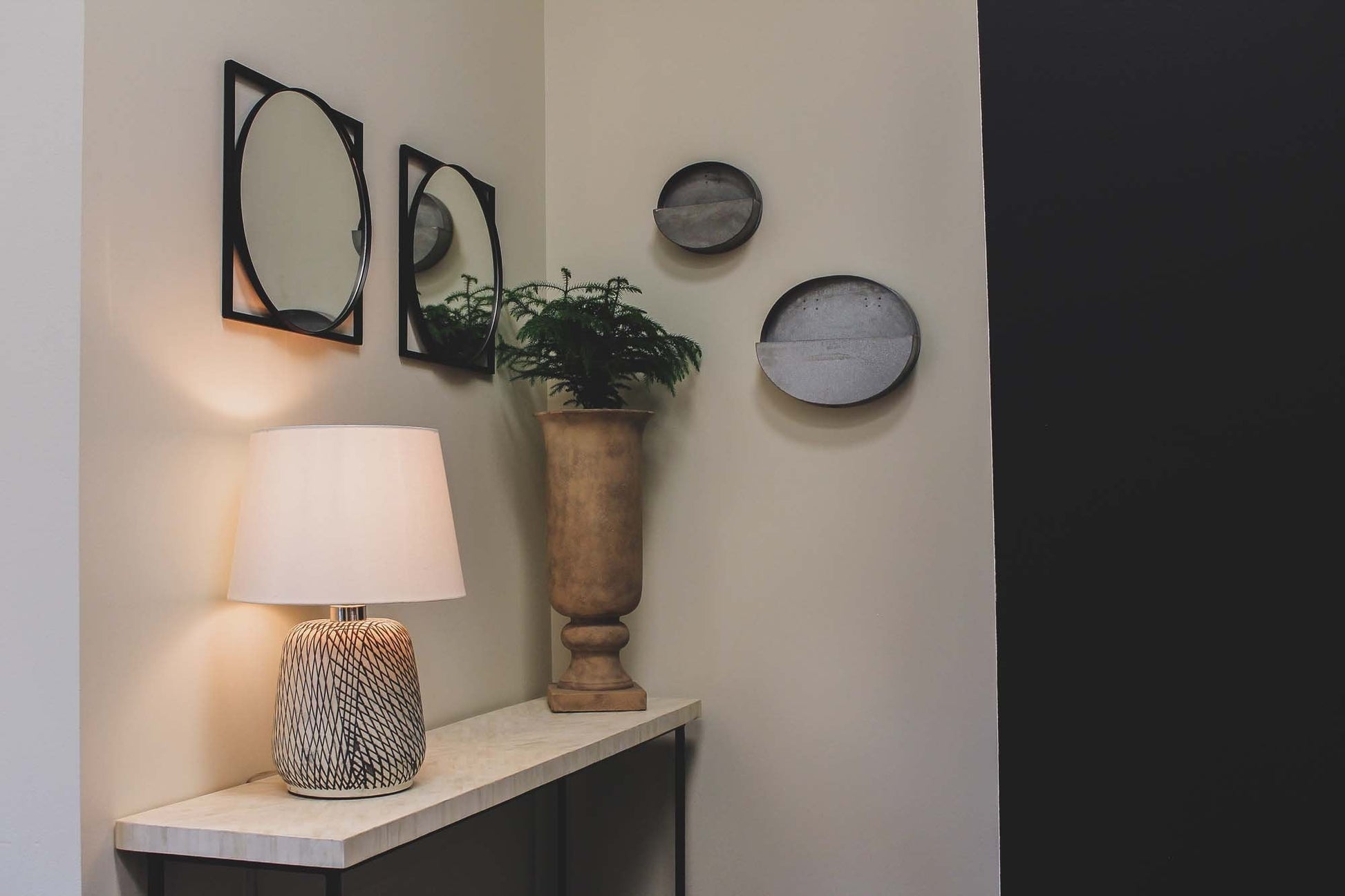 Skye Swirl Lamp - Central Designs