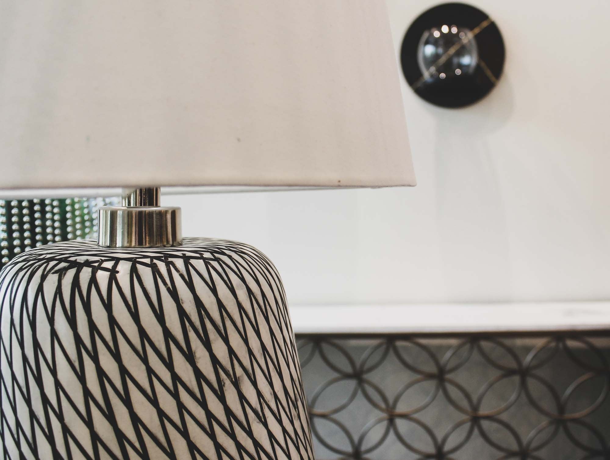 Skye Swirl Lamp - Central Designs