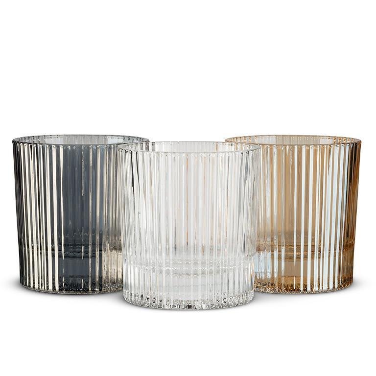 Vertical Optic Tumbler - Amber - 3.5"H(10oz) - Central Designs