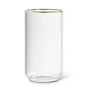 Tight Vertical Optic Highball w/Gold - 5.5"H(18oz) - Central Designs