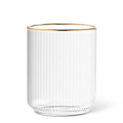 Tight Vertical Optic Tumbler w/Gold - 4.5"H(13oz) - Central Designs