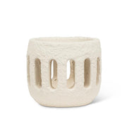 Sm Organic Hurricane-Ivory-3"H